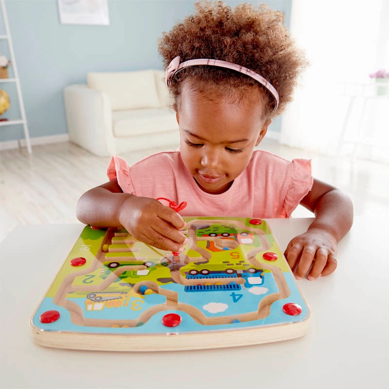 Hape Construction & Number Maze Puzzle