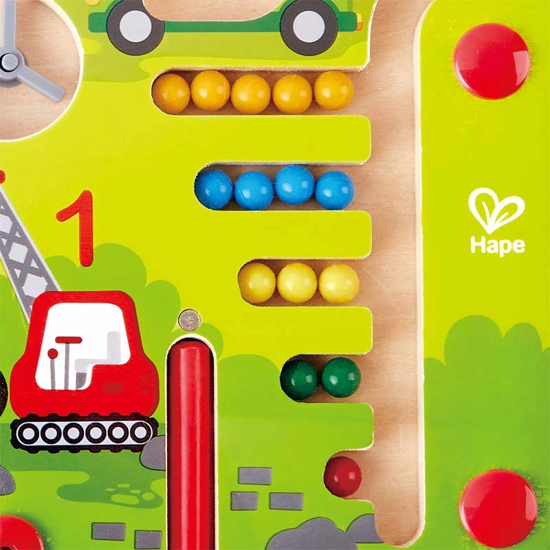 Hape Construction & Number Maze Puzzle