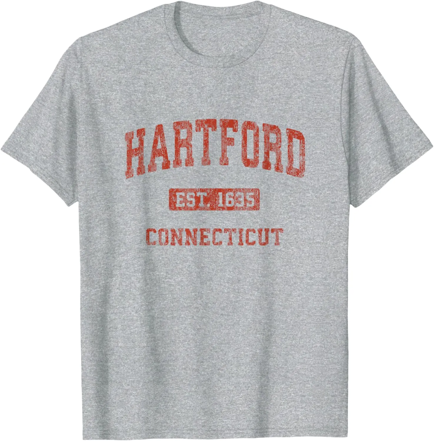 Hartford Connecticut CT Vintage Athletic Sports Design T-Shirt