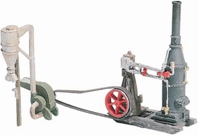 HO Steam Engine/Hammer Mill