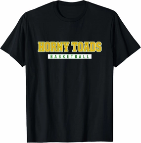Horny Toads Basketball Hughes High School T-Shirt