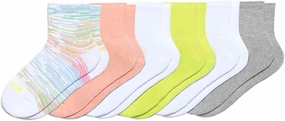 HUE Women's Mini Crew Sock 6 Pair Pack
