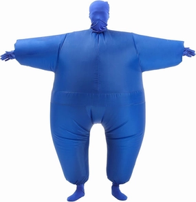 IHGYT Inflatable Masquerade Costume Full body suit Air Blow up Costumes Jumpsuit Suit