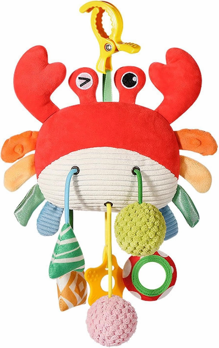 Infant Stroller Hanging Toys 0-3 Baby Fabric Drawstring, Baby Bedside Comfort Toy
