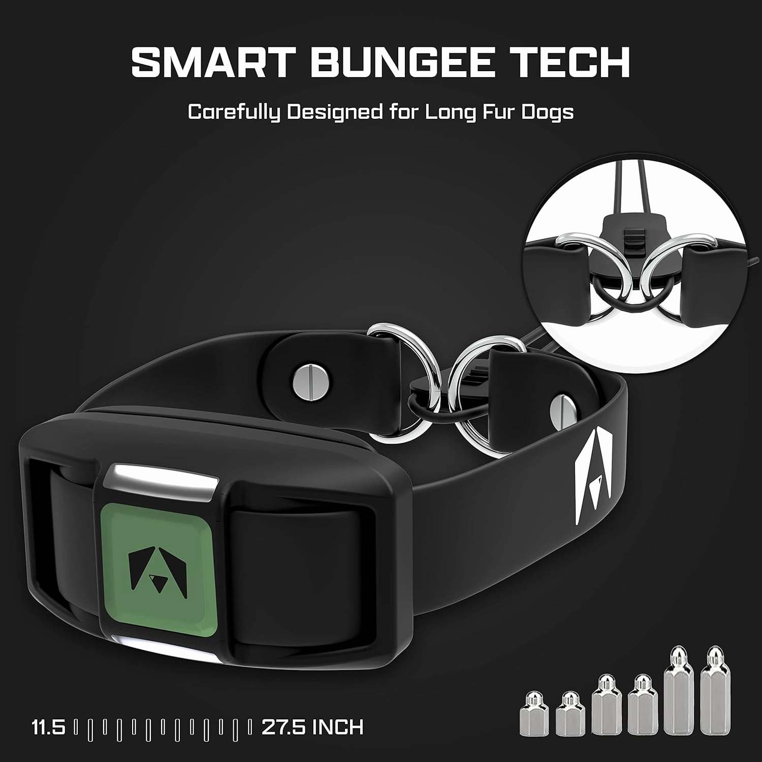INVIROX Training Collar for Large Dog [Spark K9] 124 Levels Dog Training Collar with Remote 1100yd Range, Night-Light Mode Dog E Collar for Medium Dogs IP67 Waterproof (Spark K9)