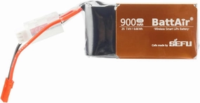 ISDT BattAir 2S 900mAh 25C RC Smart Battery JST Connector - Intelligent Monitoring, Long-Lasting Power, Durable Performance