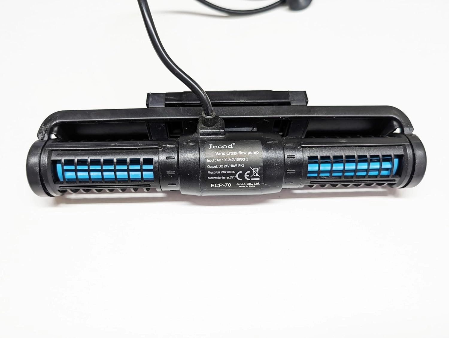 Jebao Jecob ECP DC Wave Maker Pump with Controller, Ultra Quiet, Energy Saving, Circulation Pump, Master and Slave Group use, Magnetic Base, No App Control Trouble Free (ECP-70)