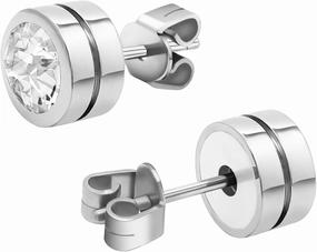 JEROOT Titanium Magnetic Earrings for Women, Pure Titanium Earrings for Sensitive Ears, 1 Pair Women's Ear Studs for Jewelry Gift