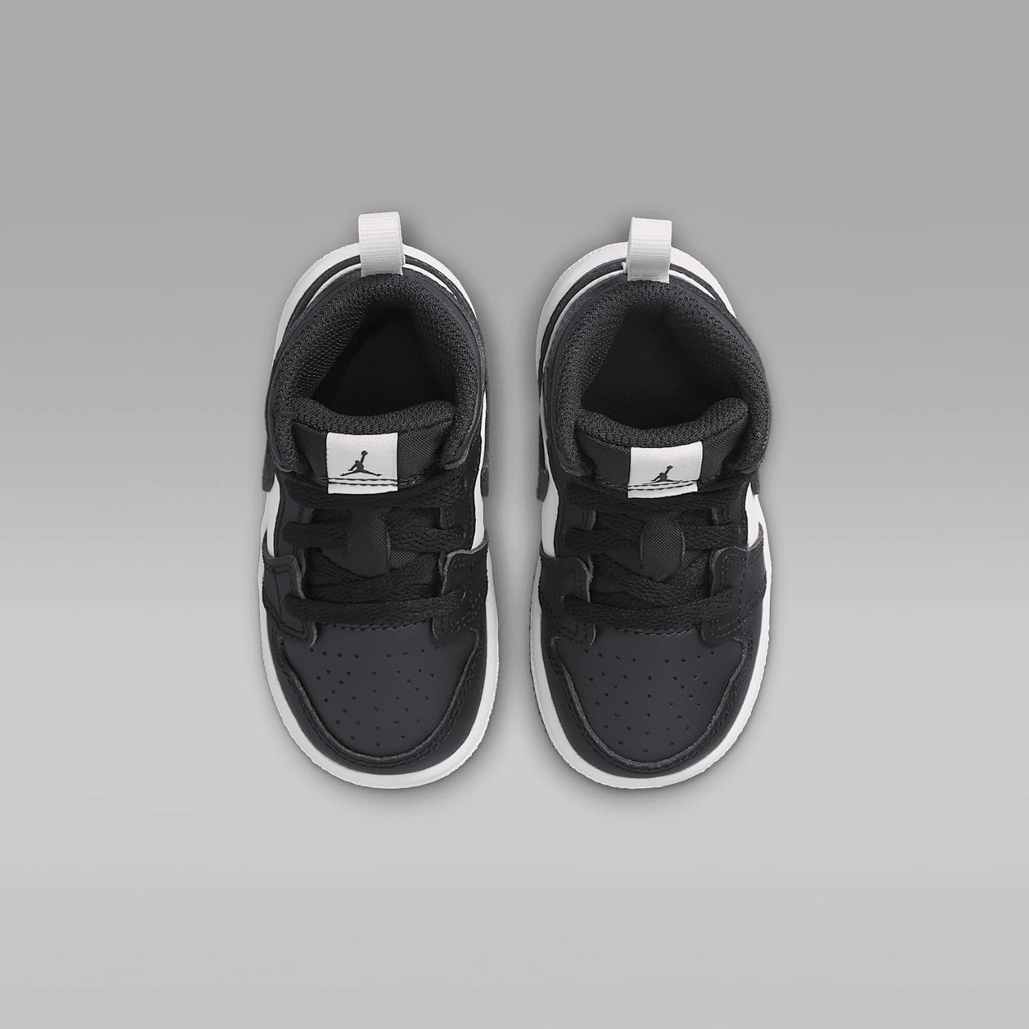 Jordan 1 Mid Baby/Toddler Shoes (DQ8425-010, Black/Summit White/Off Noir)