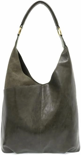 Joy Susan Dani Vintage Hobo Bag with Faux Suede Trim
