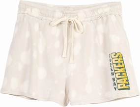Junk Food Clothing x NFL Packers Womens Touchdown Short Basketball Graphic Shorts - Parent
