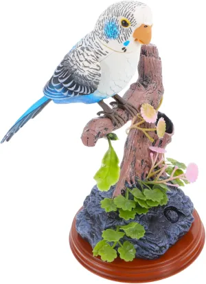 KESYOO Lovely Parrot Shape Recording Sound Activated Educational Plaything for Lightweight Decorative Imitation Parrot Birthday Present and Fun for Boys