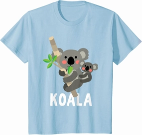 Kids Koala Shirt For Boys Or Girls | Cute Koala Bear Gift T-Shirt