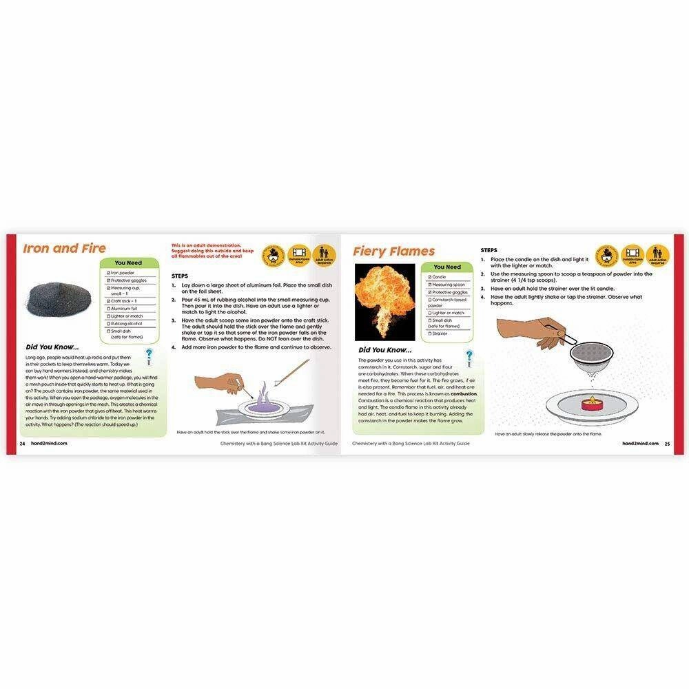 Kids STEM Chemistry Lab Science Experiment Kit Educational Scientific Hands-On