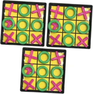Kisangel 3 Sets Educational Toe Game for Fun Interactive Leisure Table Game Random Colors for Travel and Family Activities Random Color