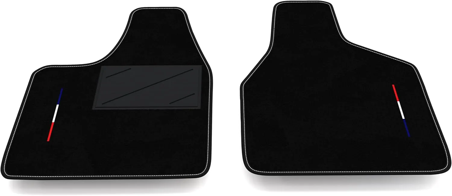 Kit Floor Mats Compatible with Ligier new | Carpeted Carpet Set, France Flag, Custom Carpet