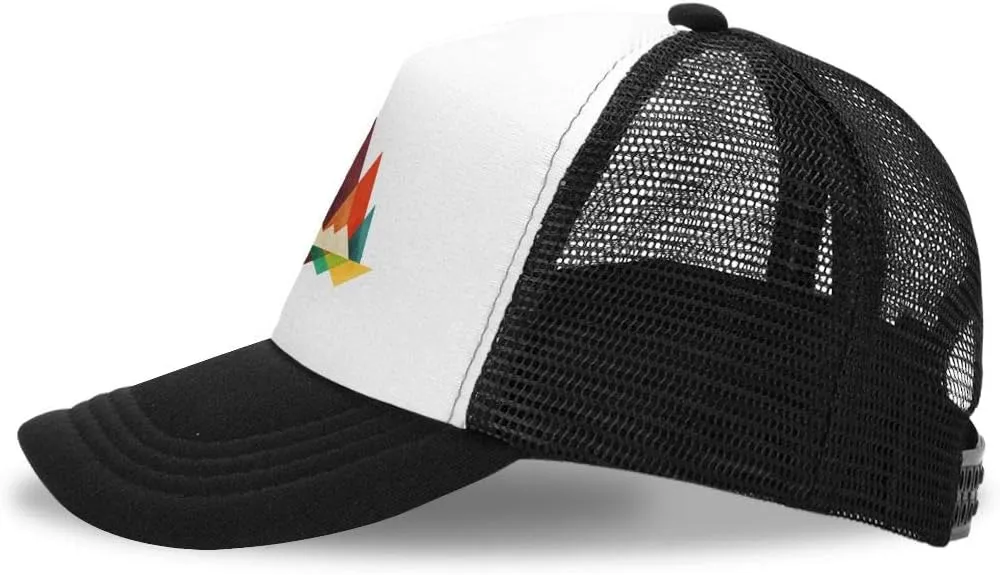 KKMKSHHG Bear Mountain Youth Adjustable Mesh Hats Baseball Trucker Cap for Boys and Girls