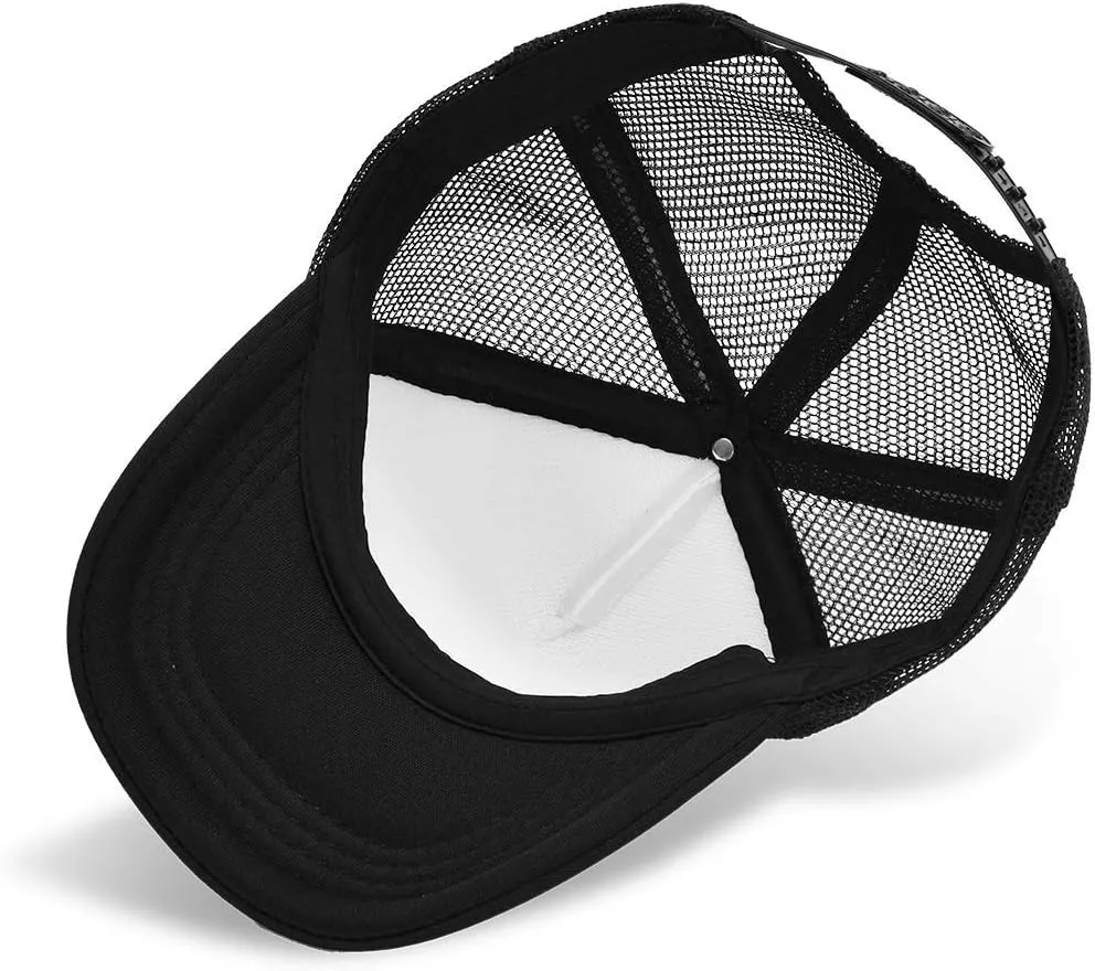 KKMKSHHG Bear Mountain Youth Adjustable Mesh Hats Baseball Trucker Cap for Boys and Girls