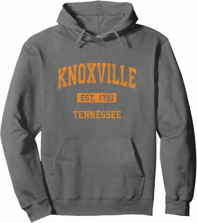 Knoxville Tennessee TN Vintage Athletic Sports Design Pullover Hoodie