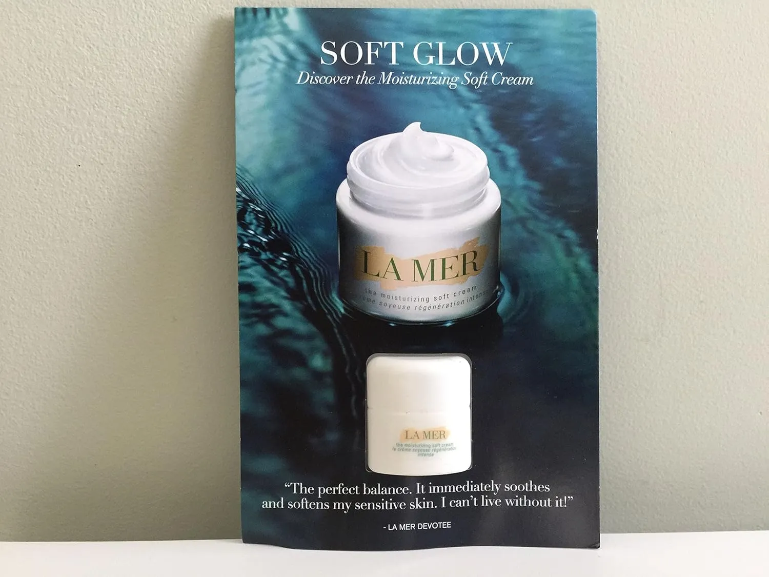 LA MER The Moisturizing Soft Cream,Deluxe Mini, 0.17 oz