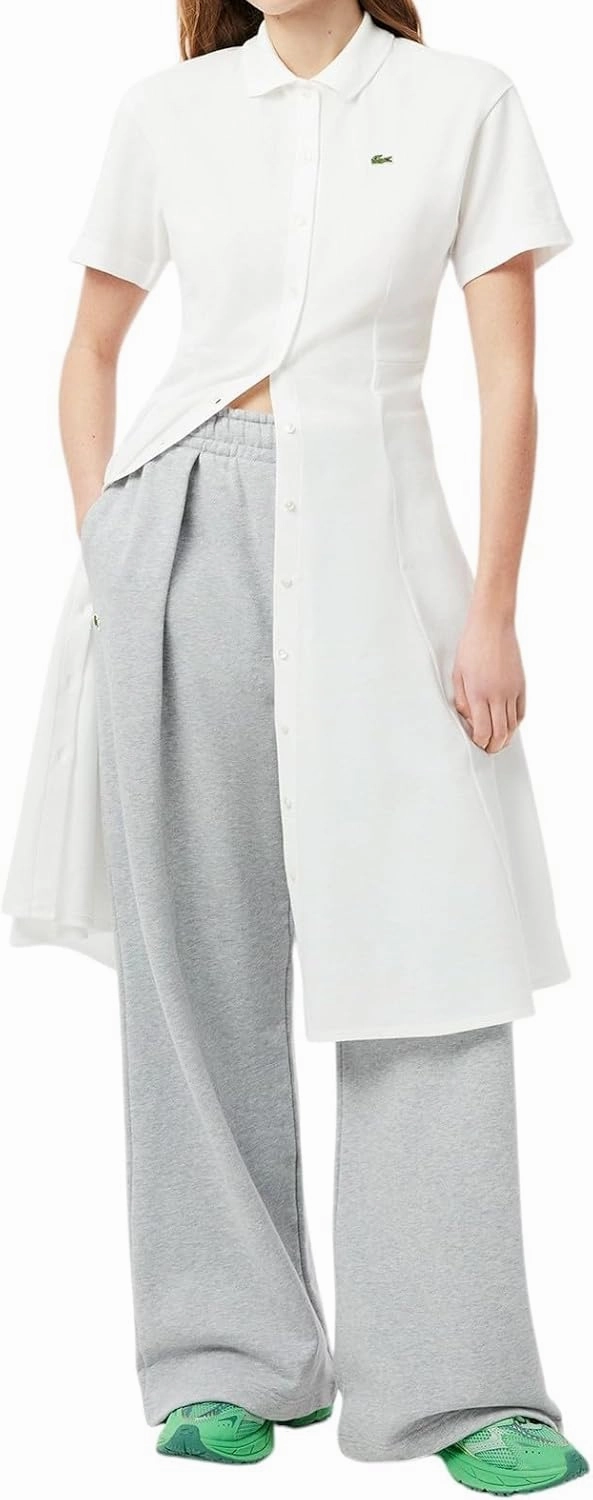 Lacoste Women's Flared Mini Pique Polo Dress