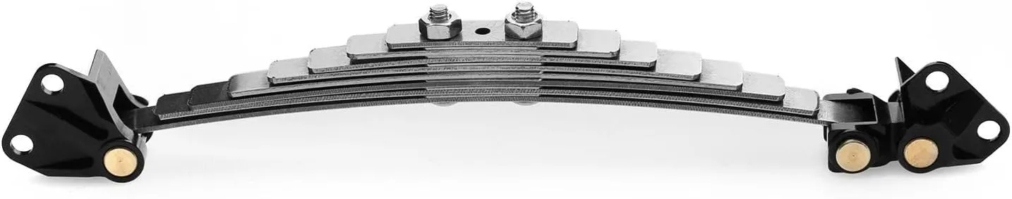 Leaf Spring Shock Absorber Components for 1/14 Scale RC Vehicles, unpowered suspensions