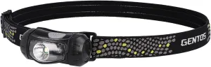 LED Headlight, AA Battery Operated, 120 Lumens, Waterproof, CP-195DB, Outdoor, Disaster Prevention, Red Sub-LED, Black