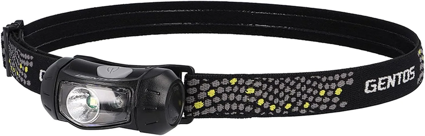 LED Headlight, AA Battery Operated, 120 Lumens, Waterproof, CP-195DB, Outdoor, Disaster Prevention, Red Sub-LED, Black