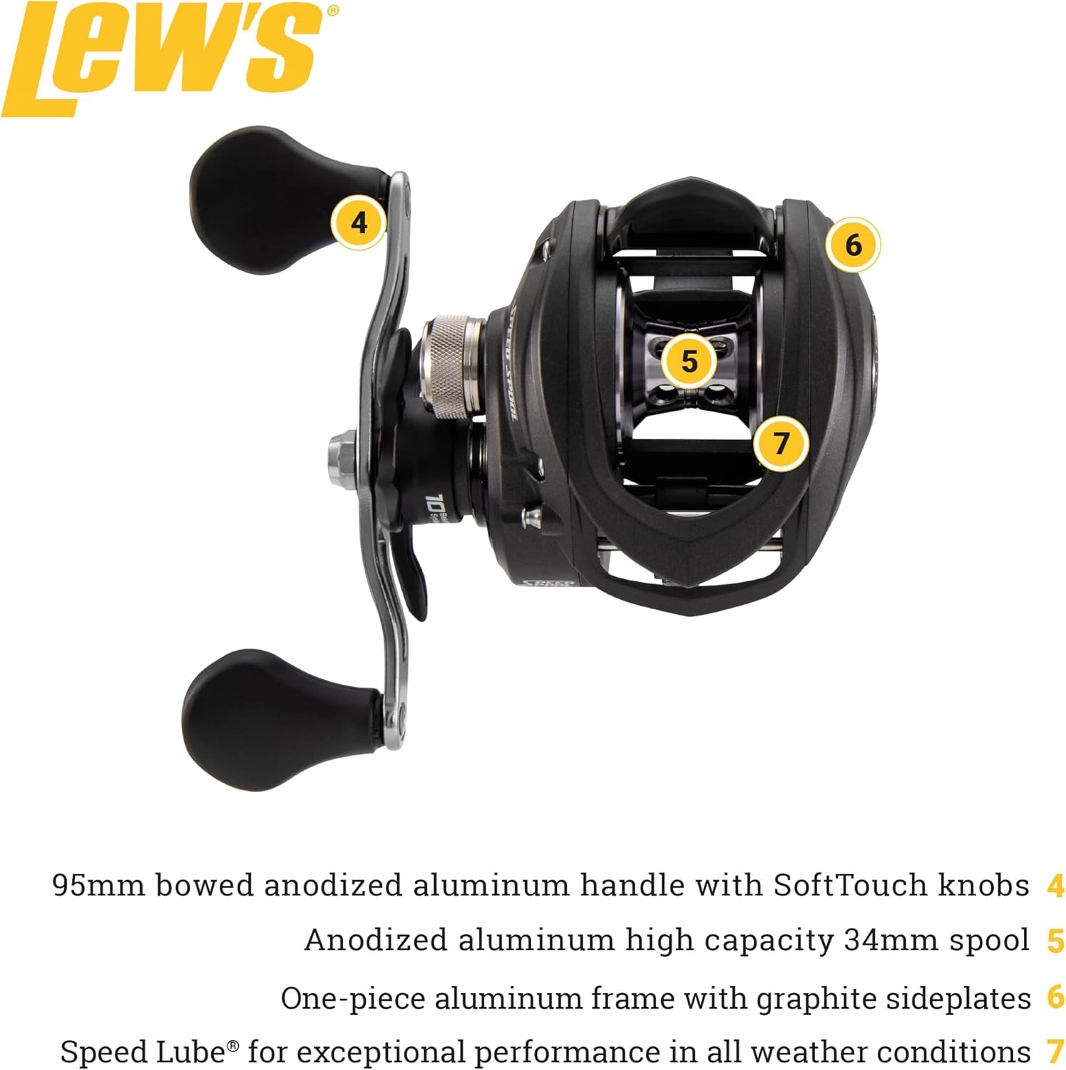 Lew's Speed Spool LFS Baitcast Reel