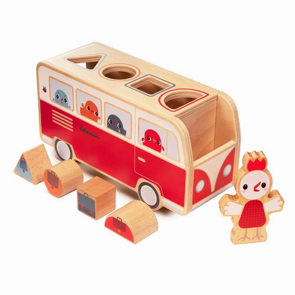 Lilliputiens Shape Sorter Bus