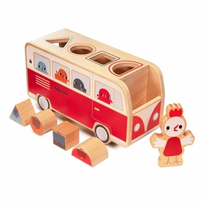 Lilliputiens Shape Sorter Bus