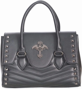 Lost Queen Women's Glow of The Cross Handbag Purse