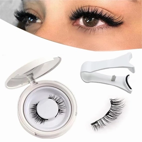 Lumilux Magnetic Eyelashes, Lumilux Lashes, Magnetic Eyelashes with Applicator (Natural)