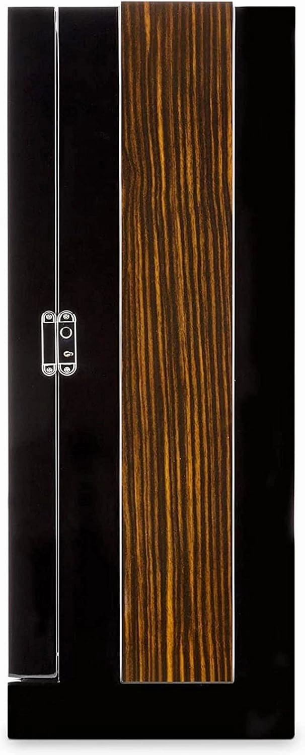 Luxury Watch Winder for 2/4/6/9 Automatic Watches, Piano Finishing Wood with High-Gloss Lacquer, with Remote Control Built-in Illumination,LCD Touch Screen Extremely Silent Motor (4 0)