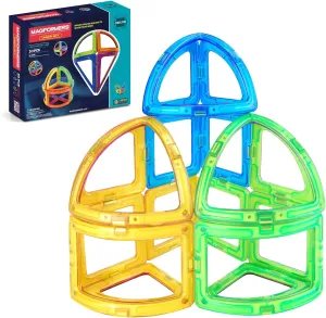 Magformers Unique 30pc Set | Magnetic Tiles for STEM Development, Education, and Critical Thinking | Magnetic Blocks and Building Tiles to Develop Problem-Solving Ability and Shape Recognition
