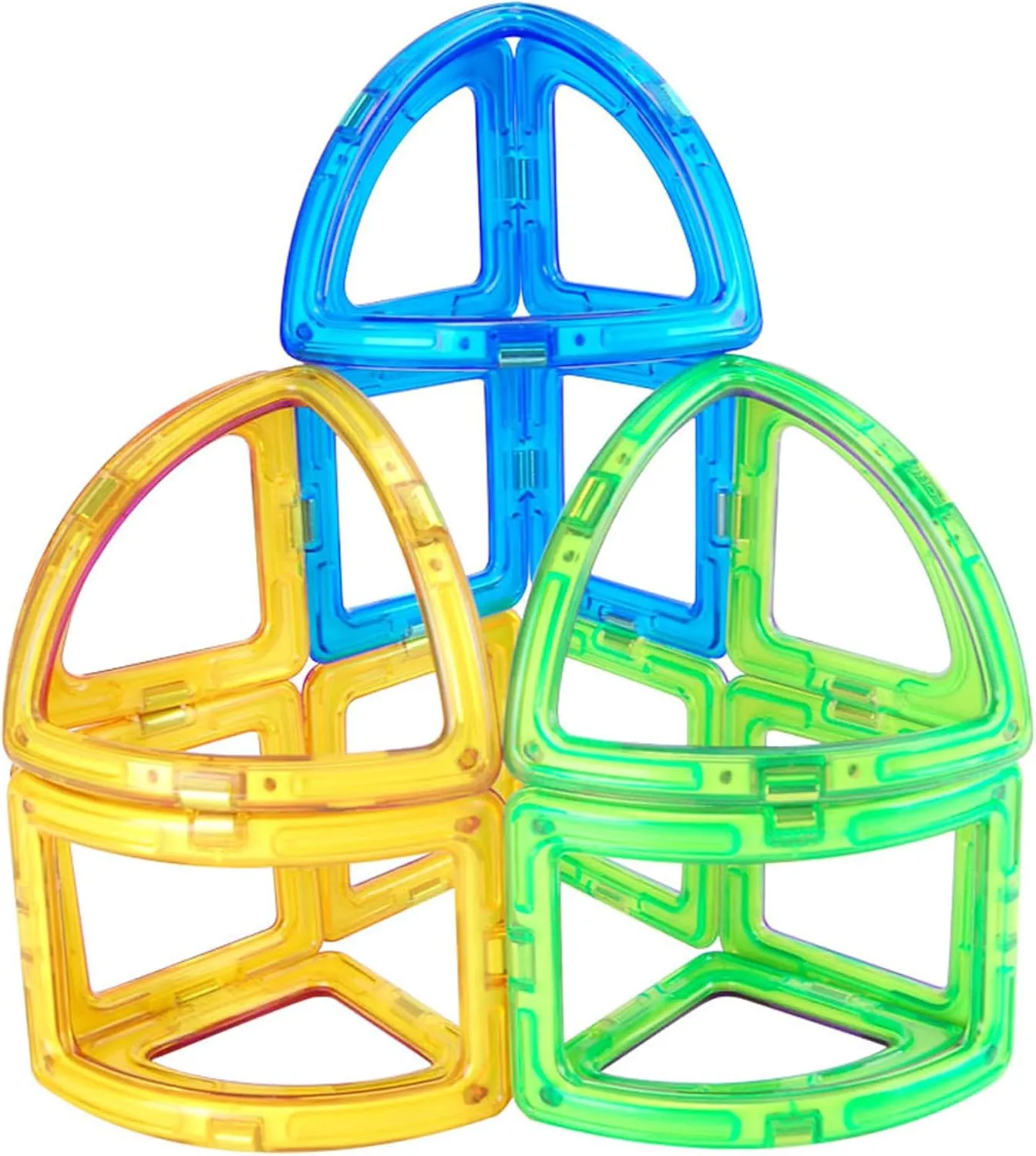 Magformers Unique 30pc Set | Magnetic Tiles for STEM Development, Education, and Critical Thinking | Magnetic Blocks and Building Tiles to Develop Problem-Solving Ability and Shape Recognition