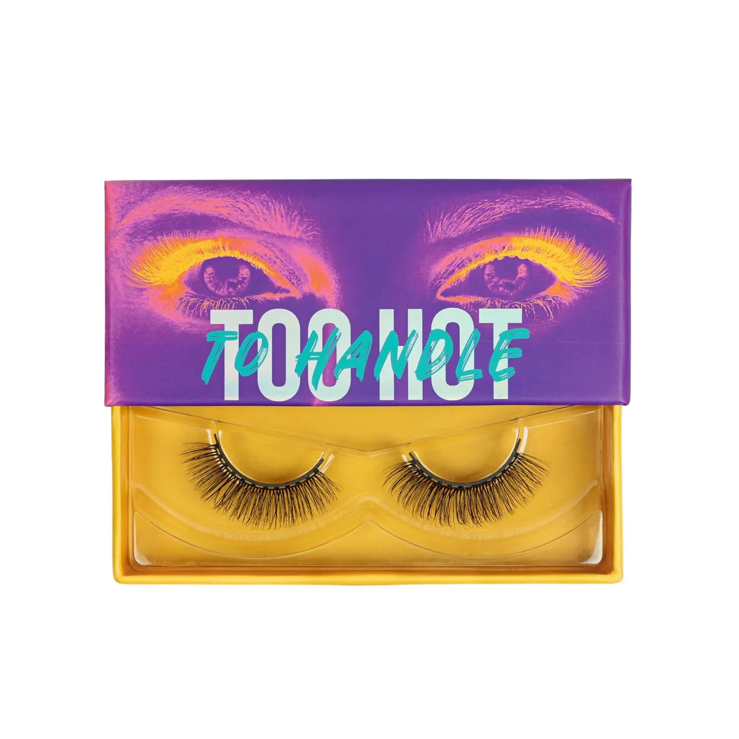 Magnetic Eyelashes with 12 Magnets – Premium Faux Mink Lashes | Reusable 50x | Universal Fit | Vegan & Cruelty-Free | Natural Look – 1 Pair (Too Charming)