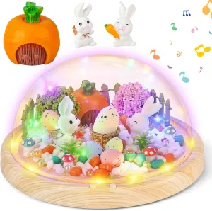 Make Your Own Night Light with Music, 7in Nightlight Project and Birthday Gifts Toys for Girls, Easter Arts and Crafts for Kids Ages 4-12 Years Old