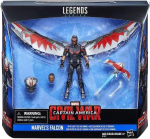 Marvel Legends Series Falcon with Flight Tech and Redwing, 3.75-Inch