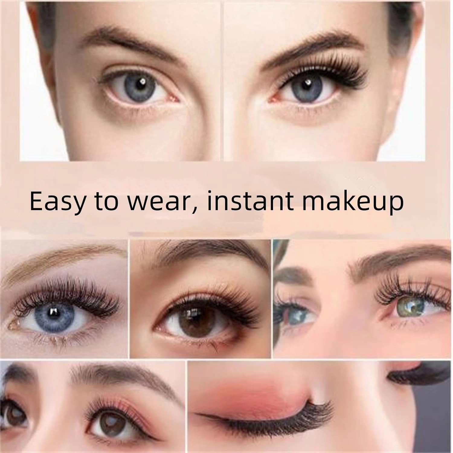 Marvulur Magnetic Eyelashes, Marvulur Lashes, Reusable Magnetic Eyelashes, MagneticLashes with Applicator, 2025 New Eyelashes (#17)