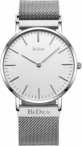 MASTOP Luxury Unisex Watch Fashion Women Mens Dress Quartz Watches Business Waterproof Stainless Steel Watches