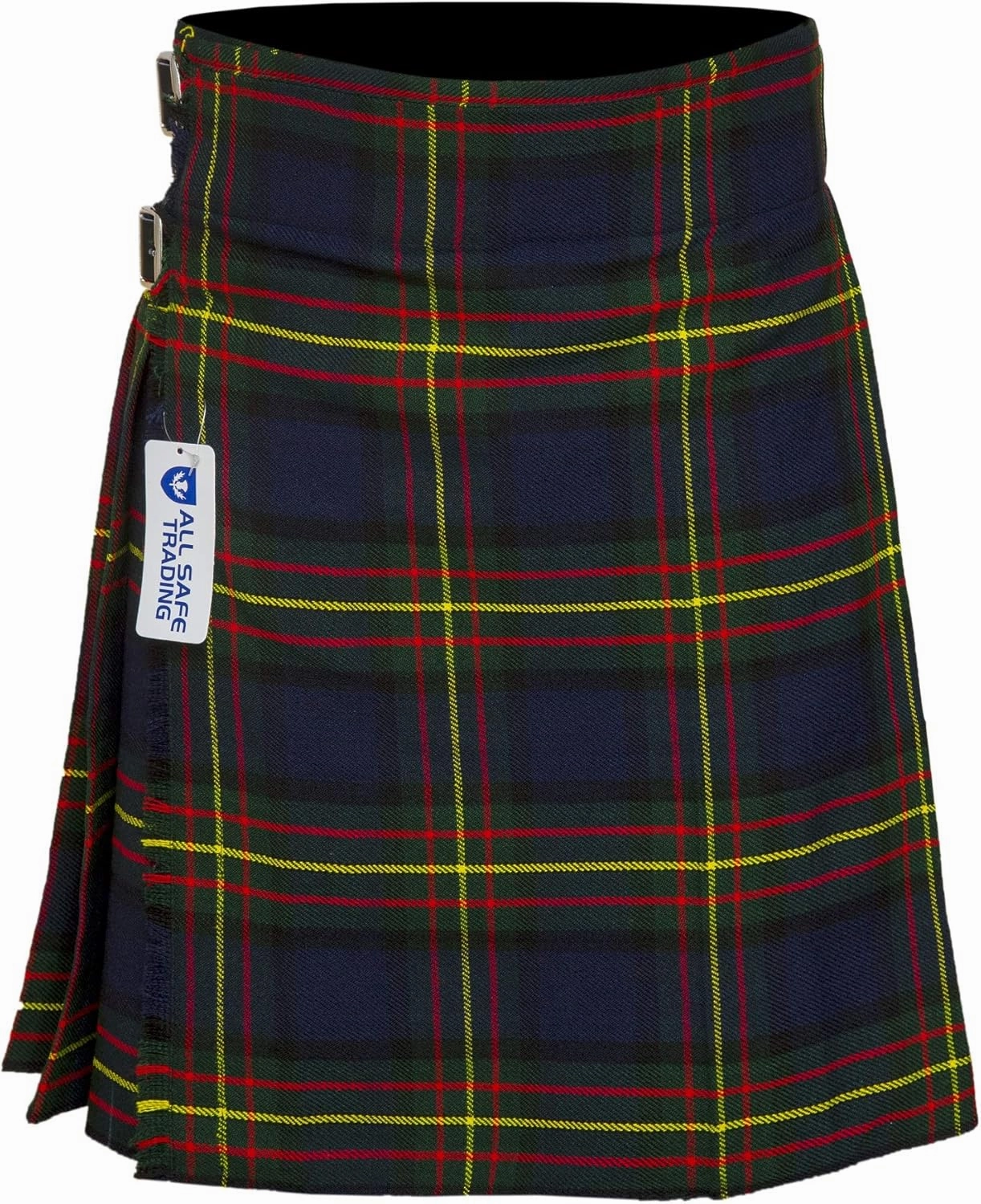 Men's 5 Yard Scottish Tartan Kilt, Highland Wedding Kilt