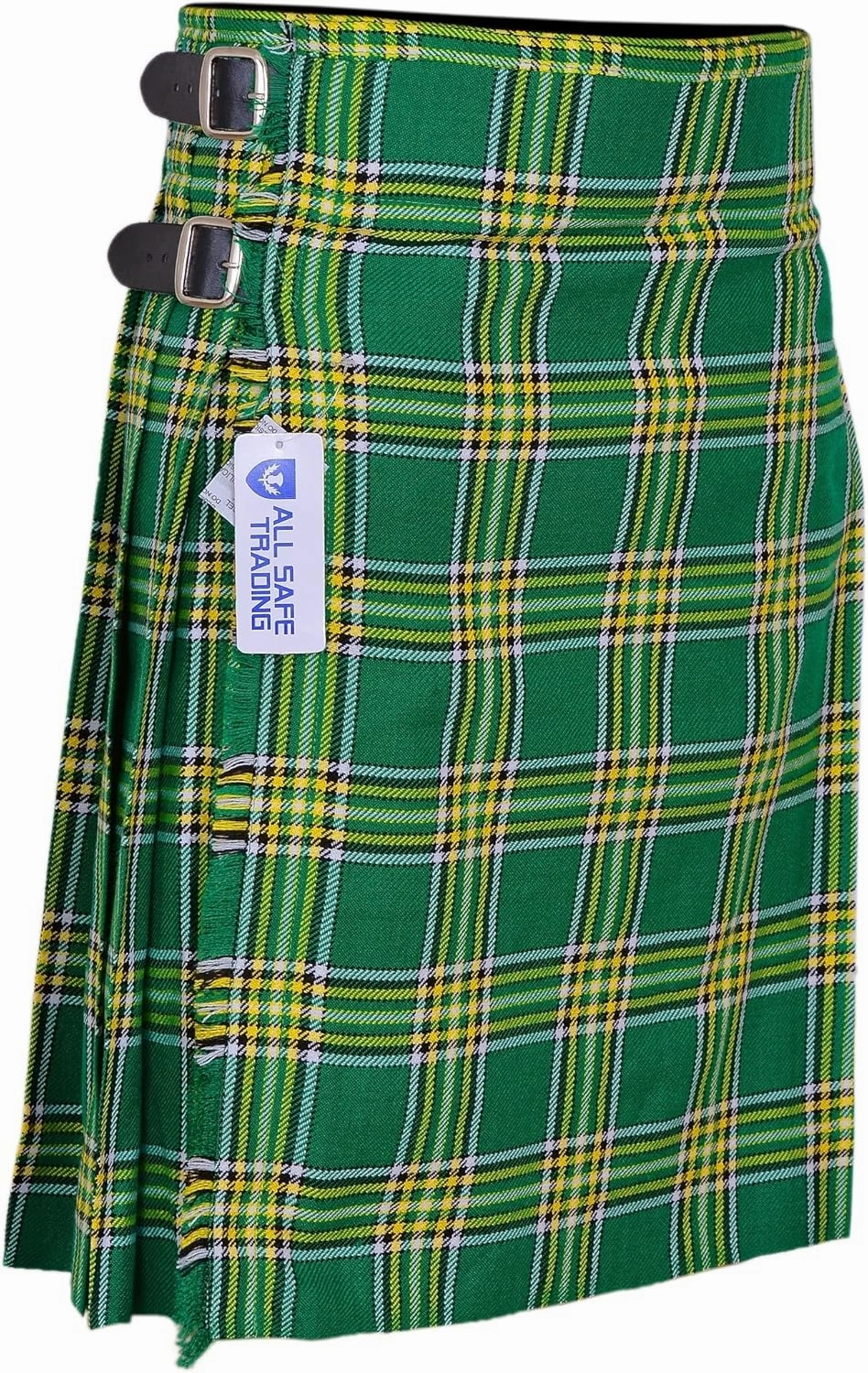 Men's 5 Yard Scottish Tartan Kilt, Highland Wedding Kilt