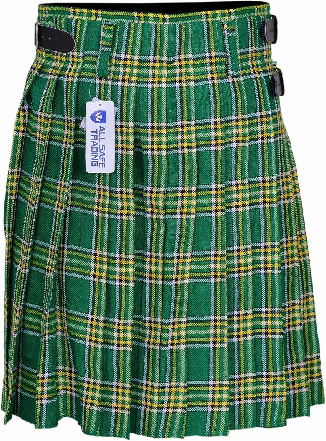 Men's 5 Yard Scottish Tartan Kilt, Highland Wedding Kilt