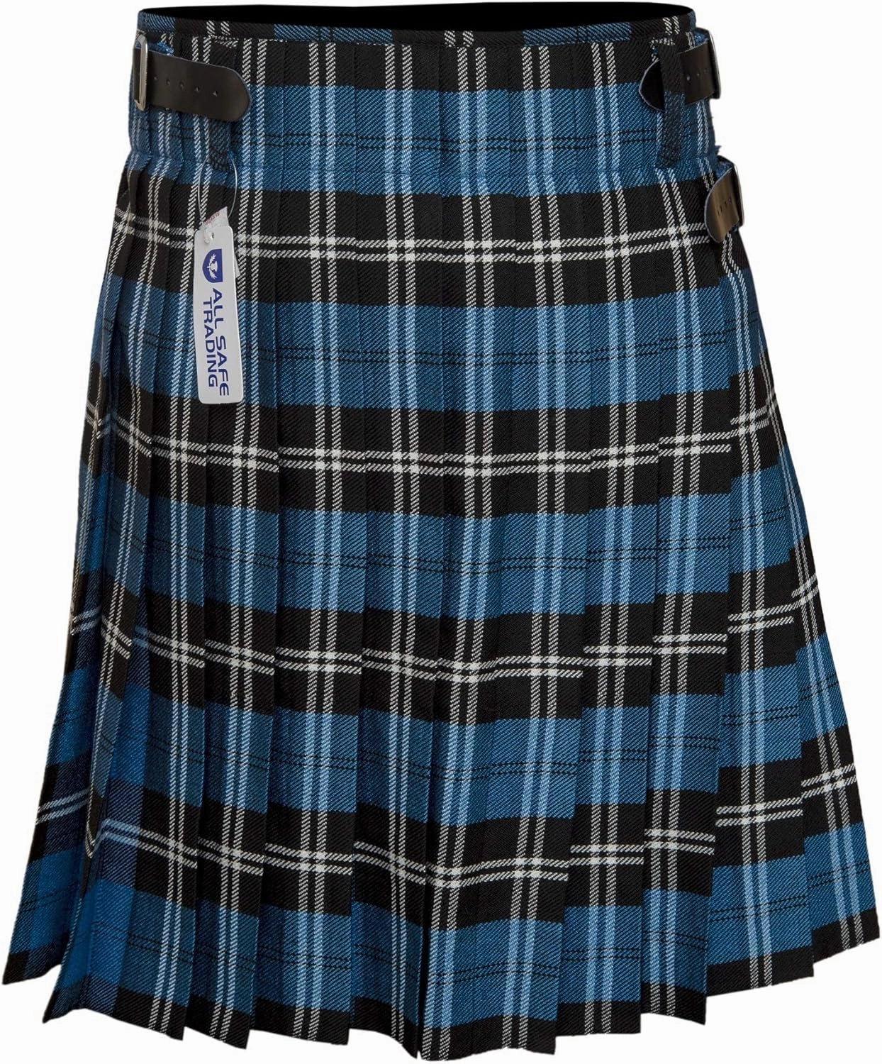 Men's 5 Yard Scottish Tartan Kilt, Highland Wedding Kilt