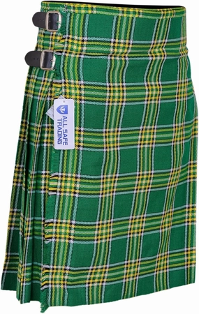 Men's 5 Yard Scottish Tartan Kilt, Highland Wedding Kilt
