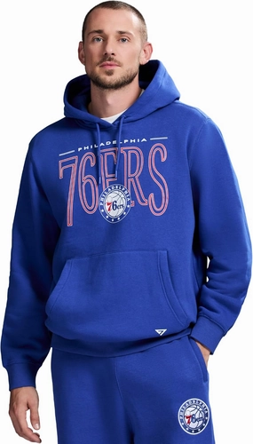 Men's X NBA Officially Licensed Long Sleeve Classic Pullover Hoodie Fleece Sweatshirt