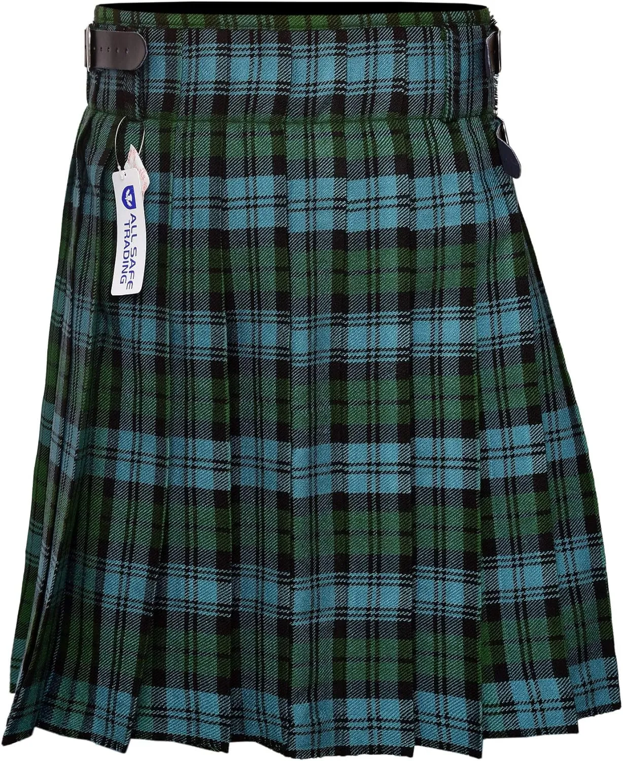 Men's 5 Yard Scottish Tartan Kilt, Highland Wedding Kilt