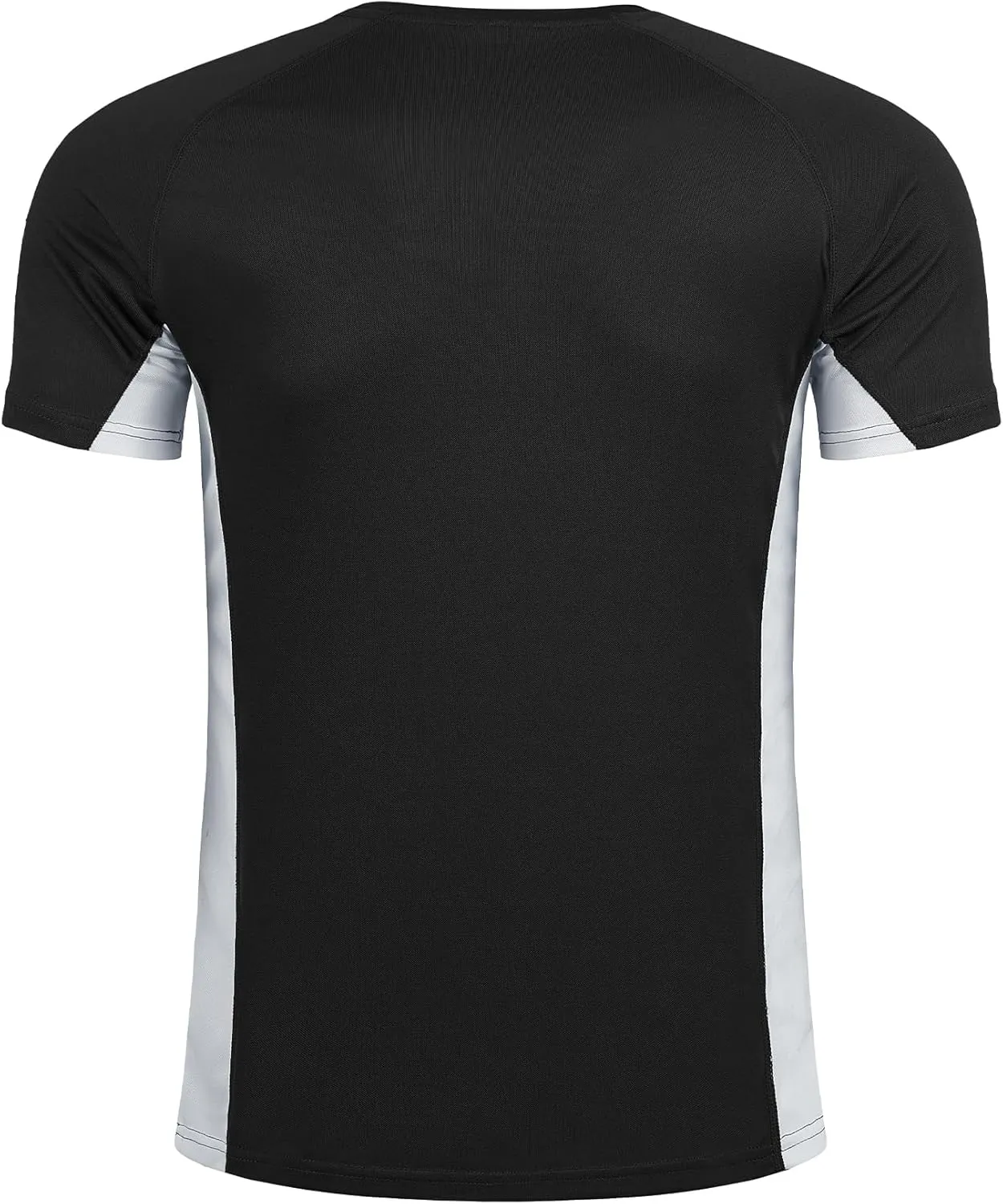 Mens Big and Tall Swim Shirt Sun Protection UPF 50  Rash Gard Quick Dry T-Shirt