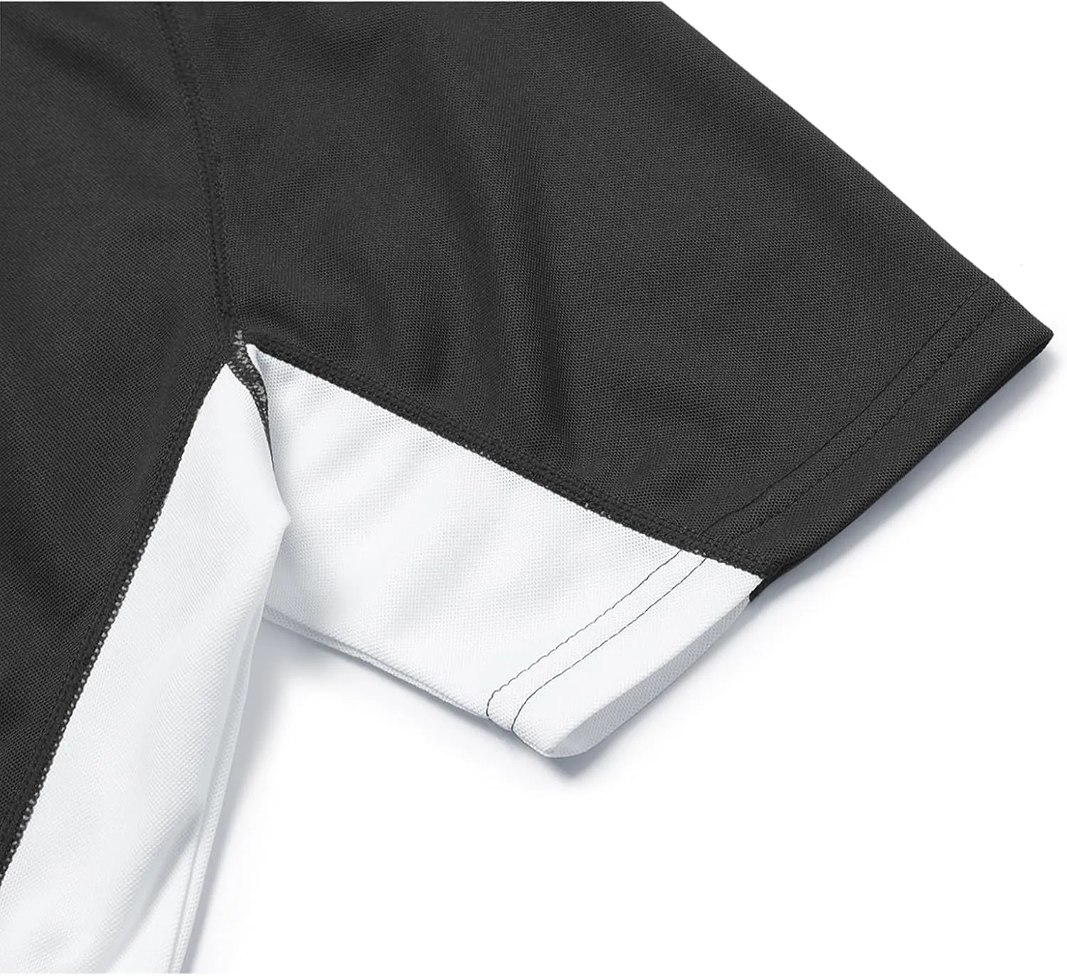 Mens Big and Tall Swim Shirt Sun Protection UPF 50  Rash Gard Quick Dry T-Shirt